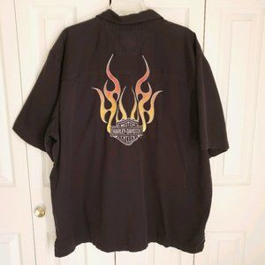 Harley-Davidson S/S Flamethrower Shirt 2XL